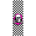 Powell Peralta Ripper Checker Griptape - 10.5"x33" White
