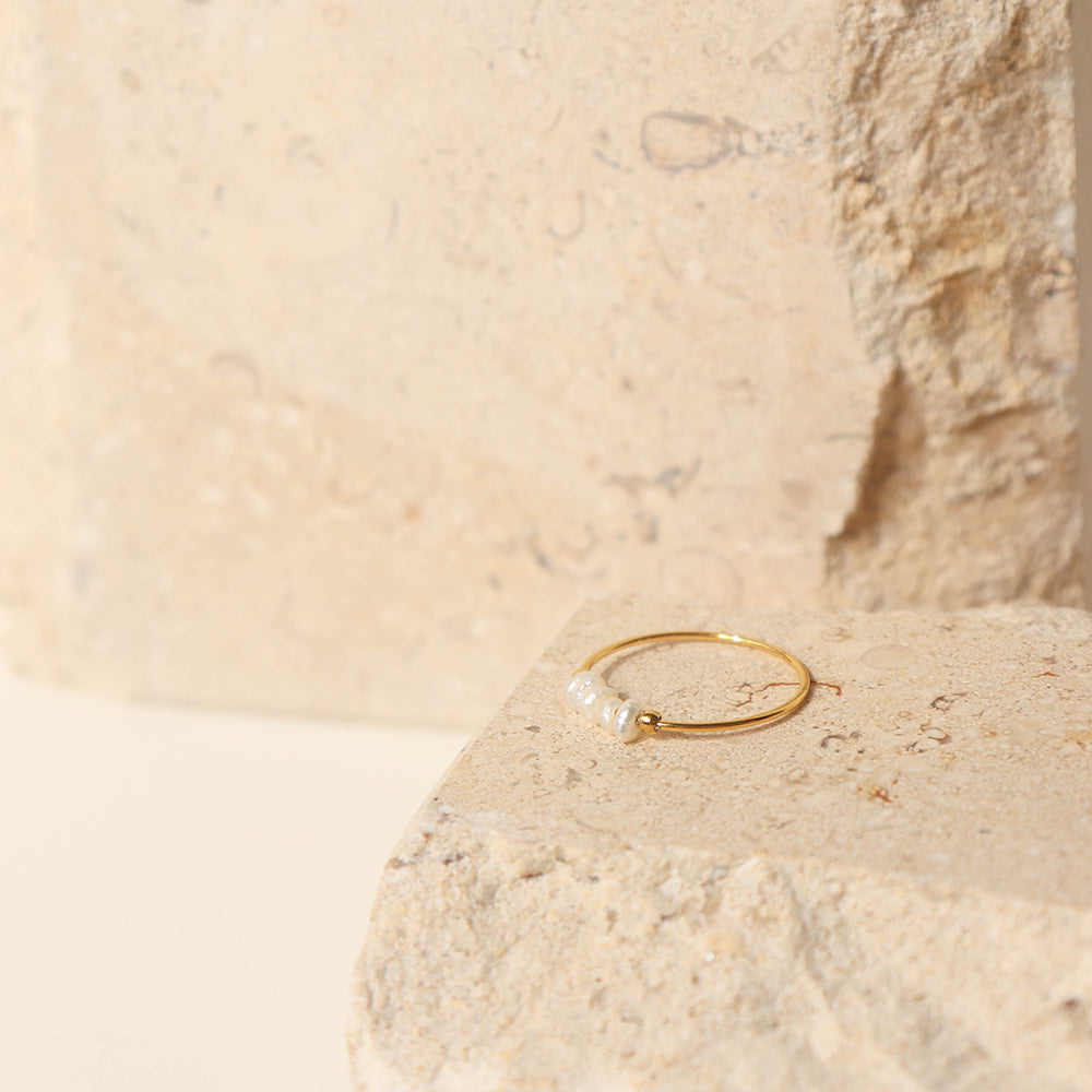 JEANETTE PEARL RING
