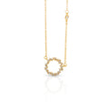 RING CHARM GOLD NECKLACE