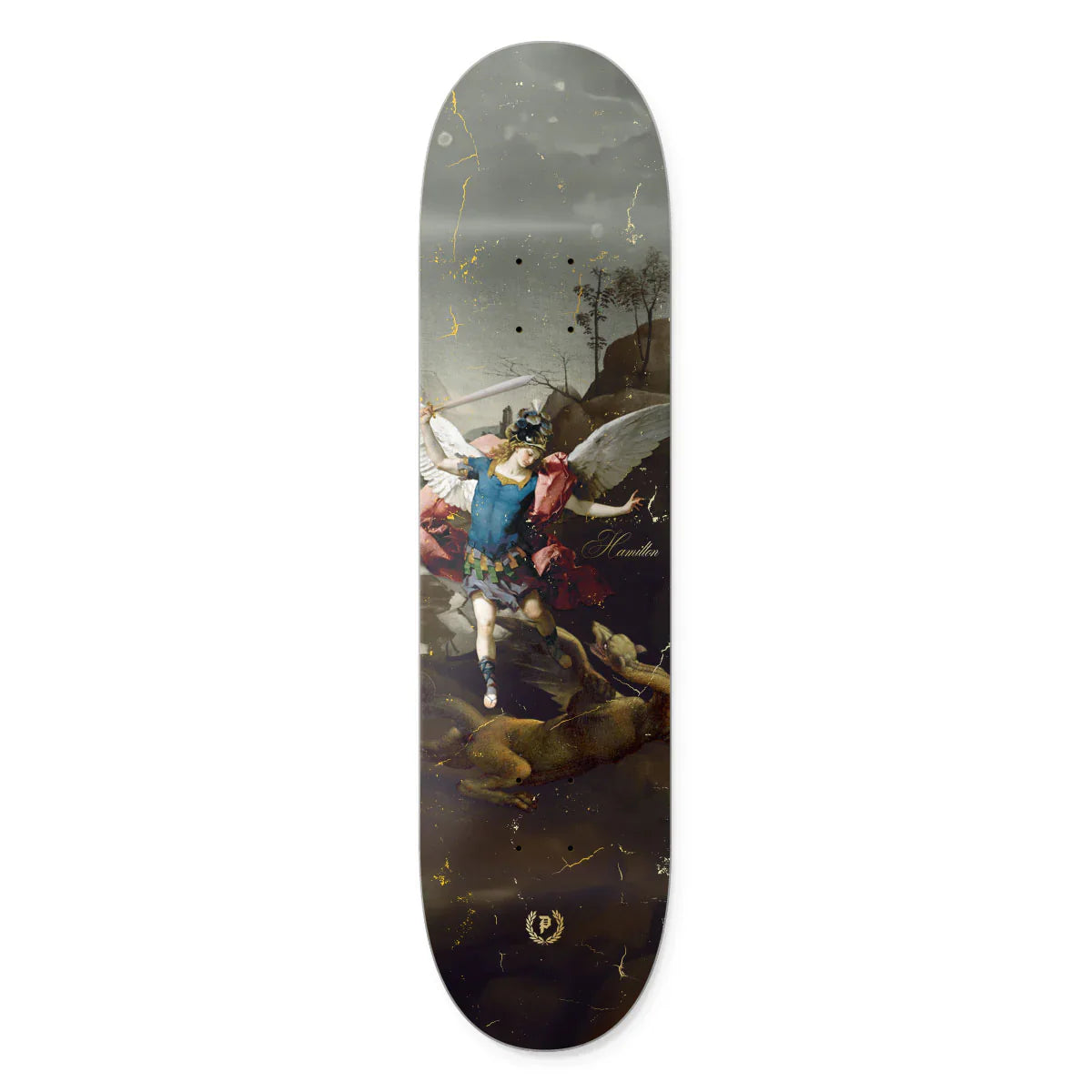 Primitive Hamilton Redemption Deck - 8.38″ Digital/Gold Foil