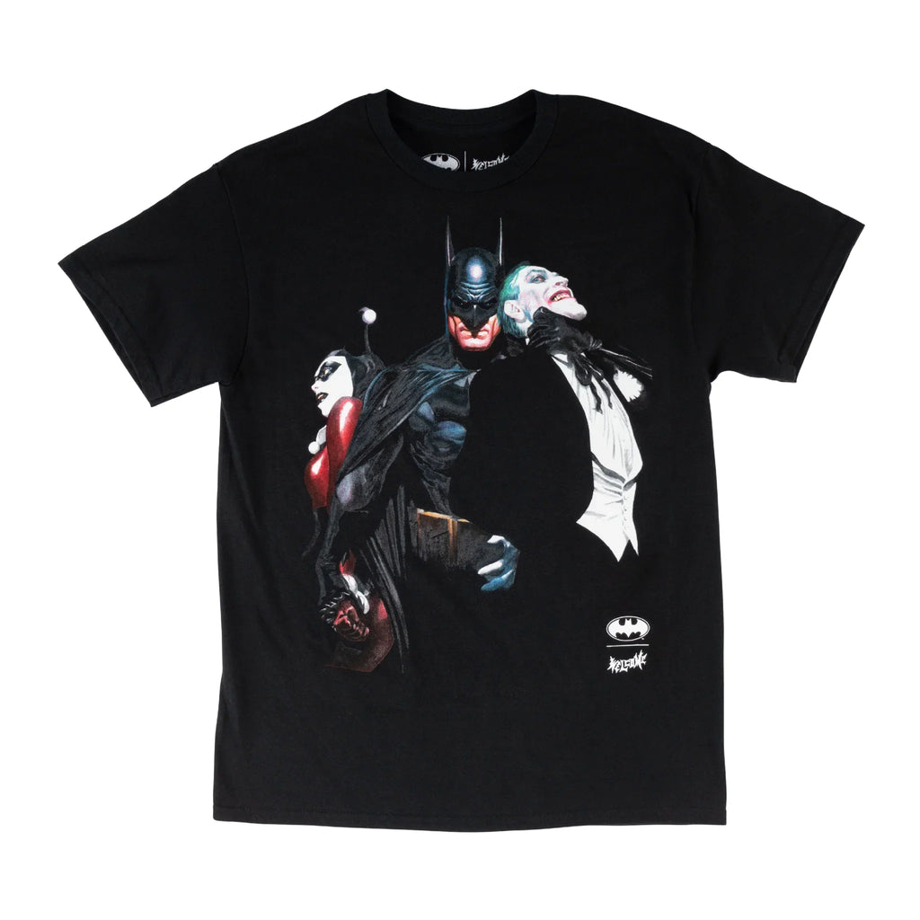 Welcome x Batman Harley and Joker Tee - Black