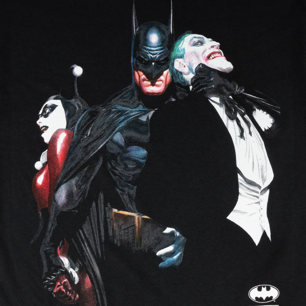 Welcome x Batman Harley and Joker Tee - Black