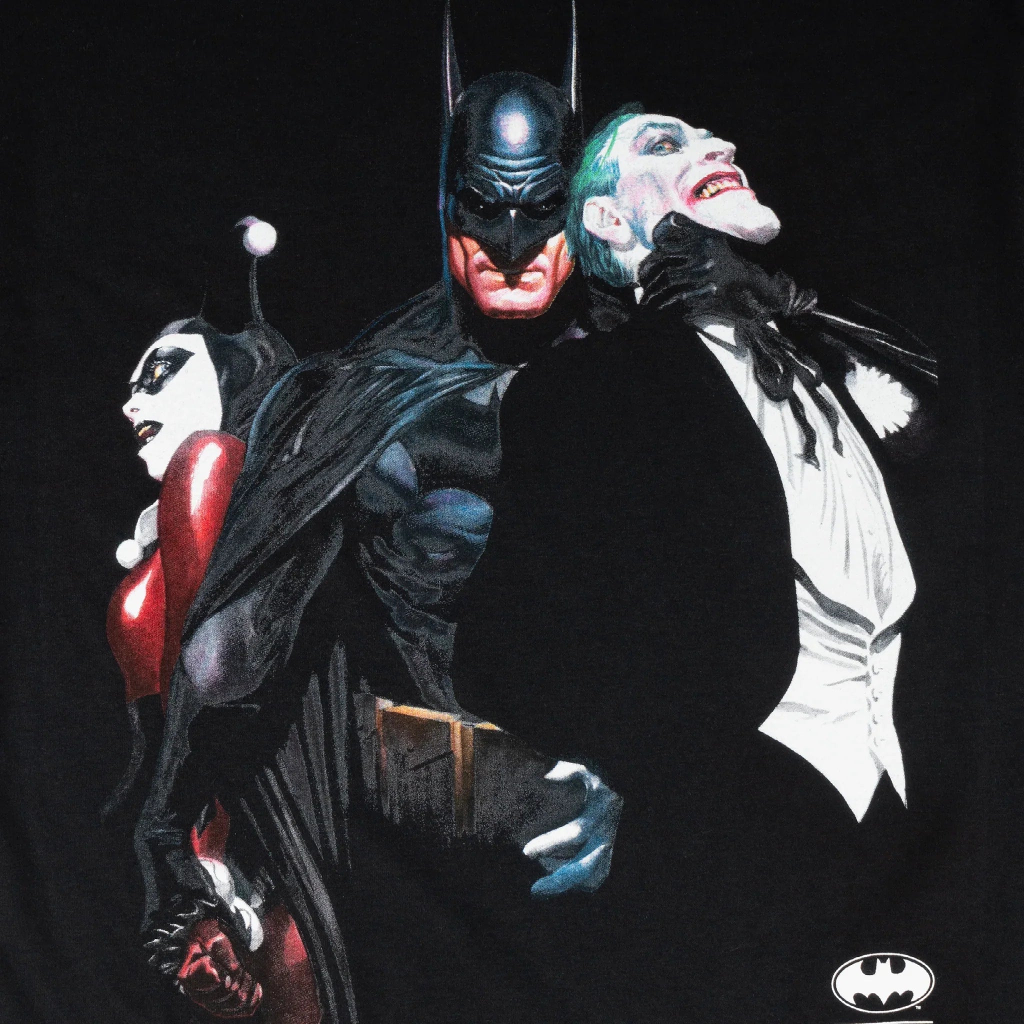 Welcome x Batman Harley and Joker Tee - Black