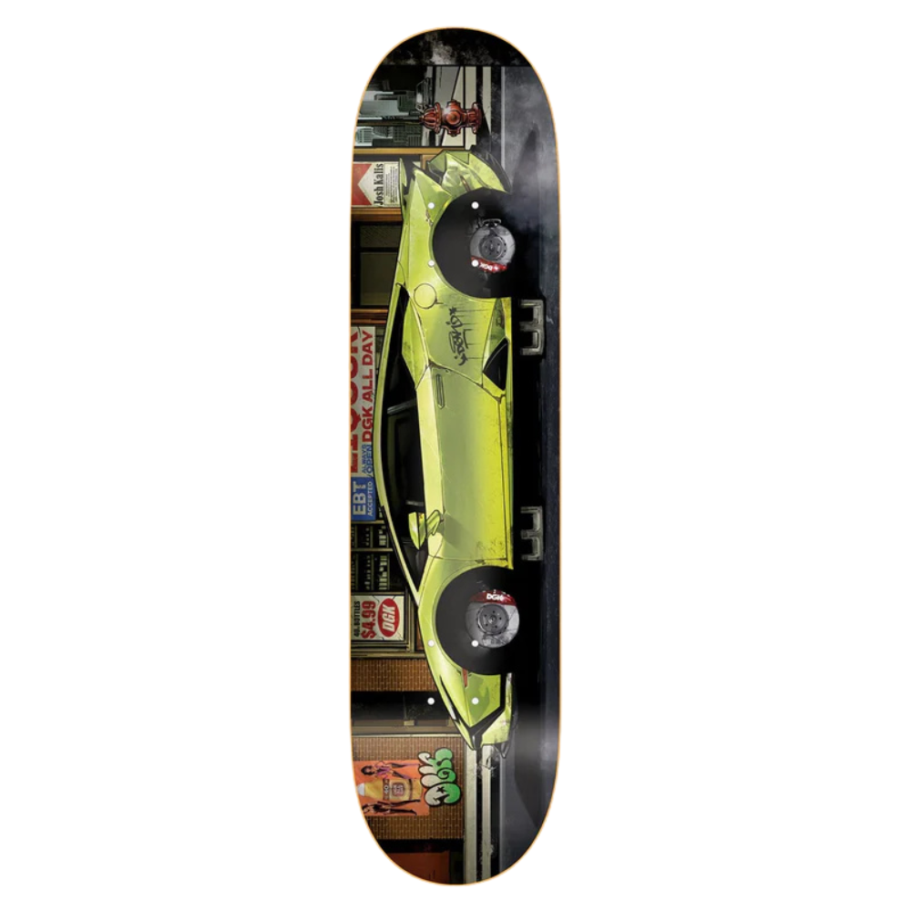 DGK Bricked Kalis Skateboard Deck - 8.06″ Multi