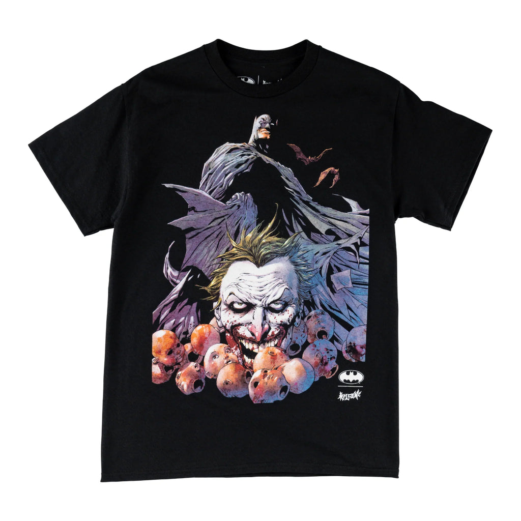 Welcome x Batman Heads Up Tee - Black