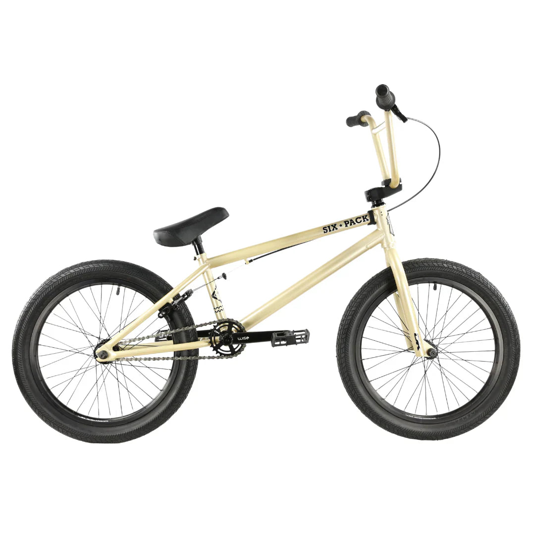 DK Six Pack 20″ Complete BMX Bike - Champagne
