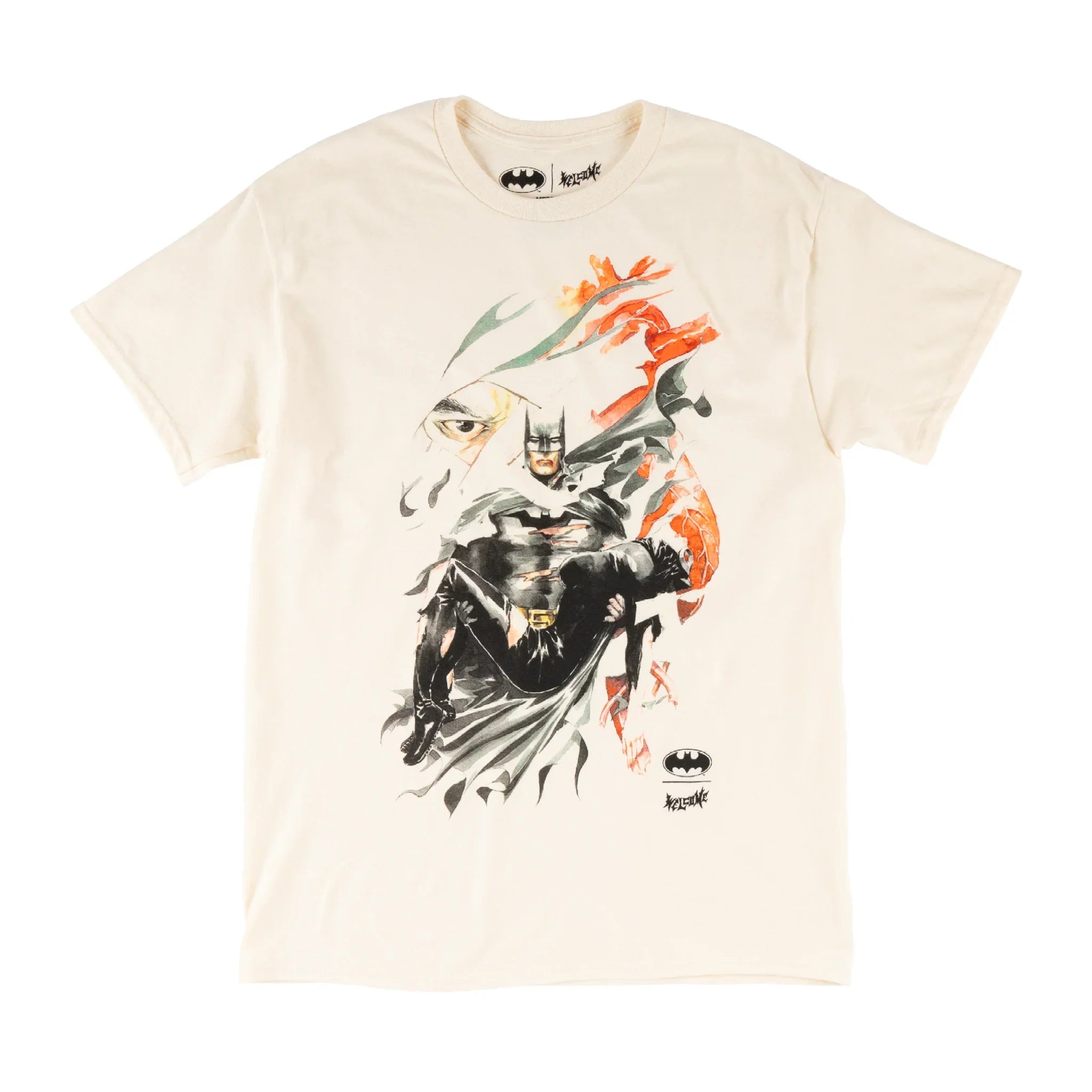 Welcome x Batman Heart of Hush Tee - Bone White