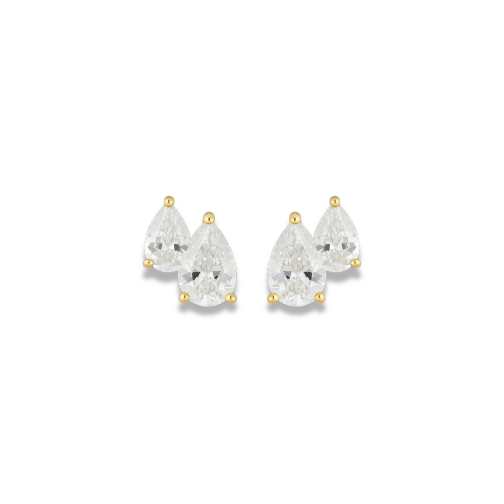 Harmony Mini Pear Studs