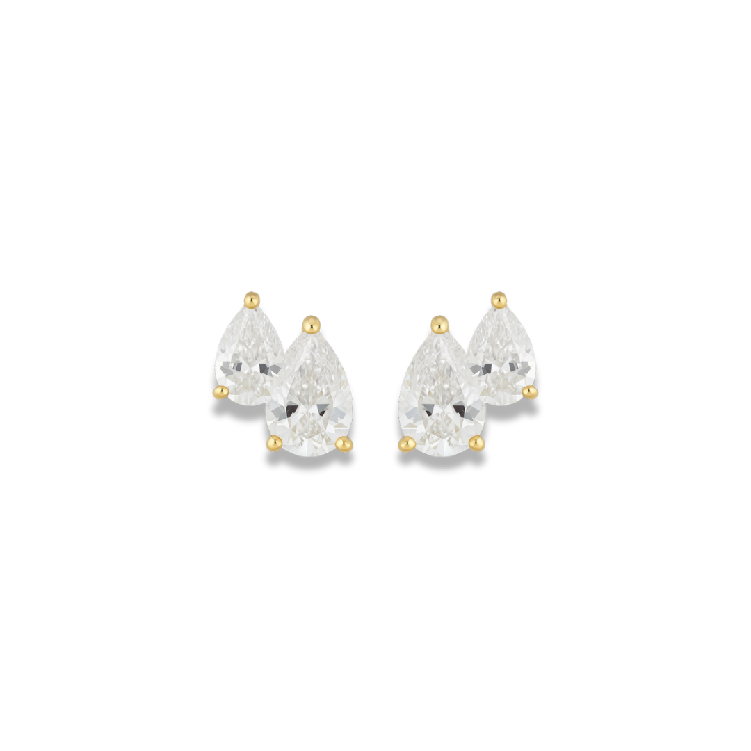 Harmony Mini Pear Studs