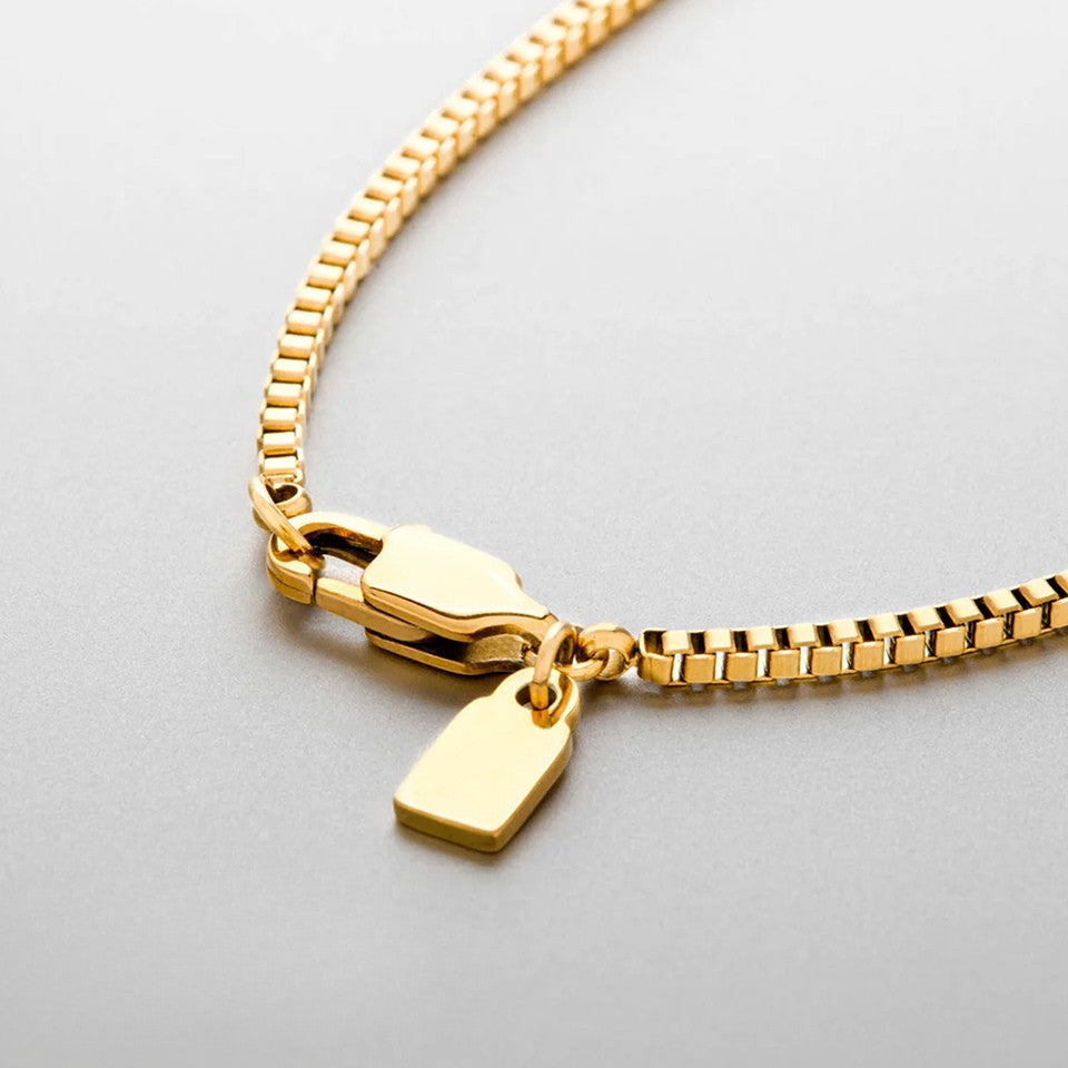 Chaîne Royale Men's Gold Tone Necklace