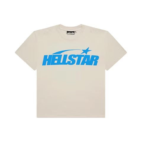 Hellstar Classic T-shirt (Gel) White/Blue