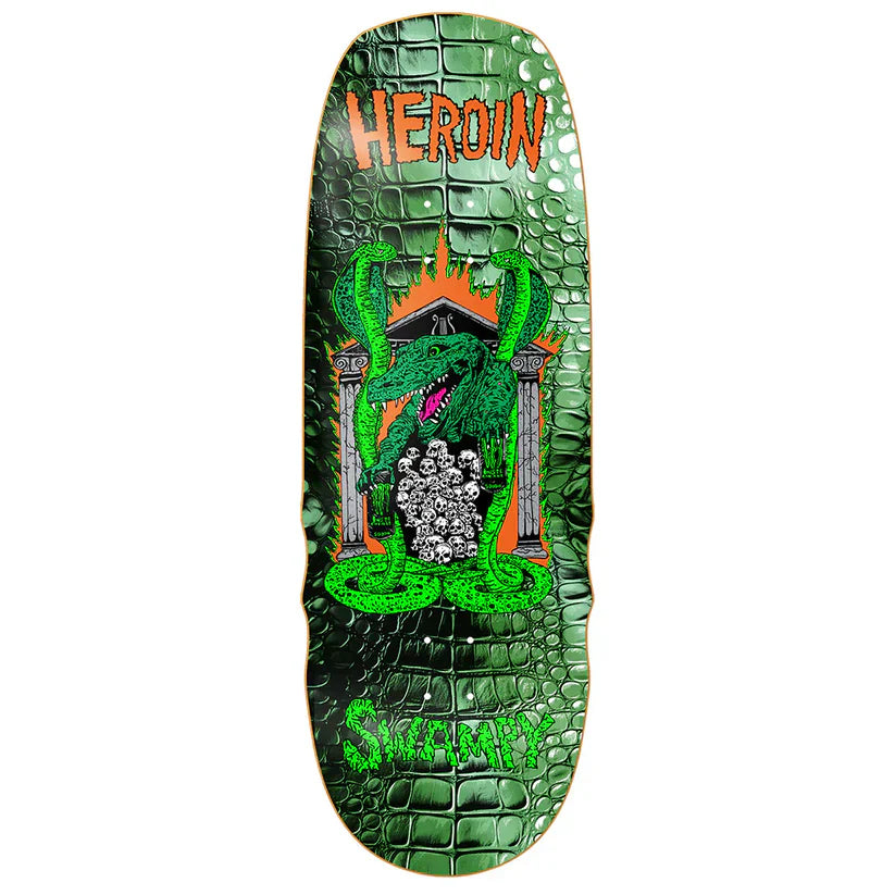 Heroin Swampy Knock Off Skateboard Deck - 10.6″