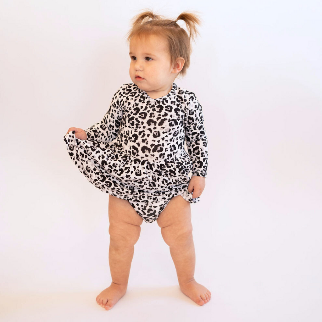 Ruffle Dress Long Sleeve