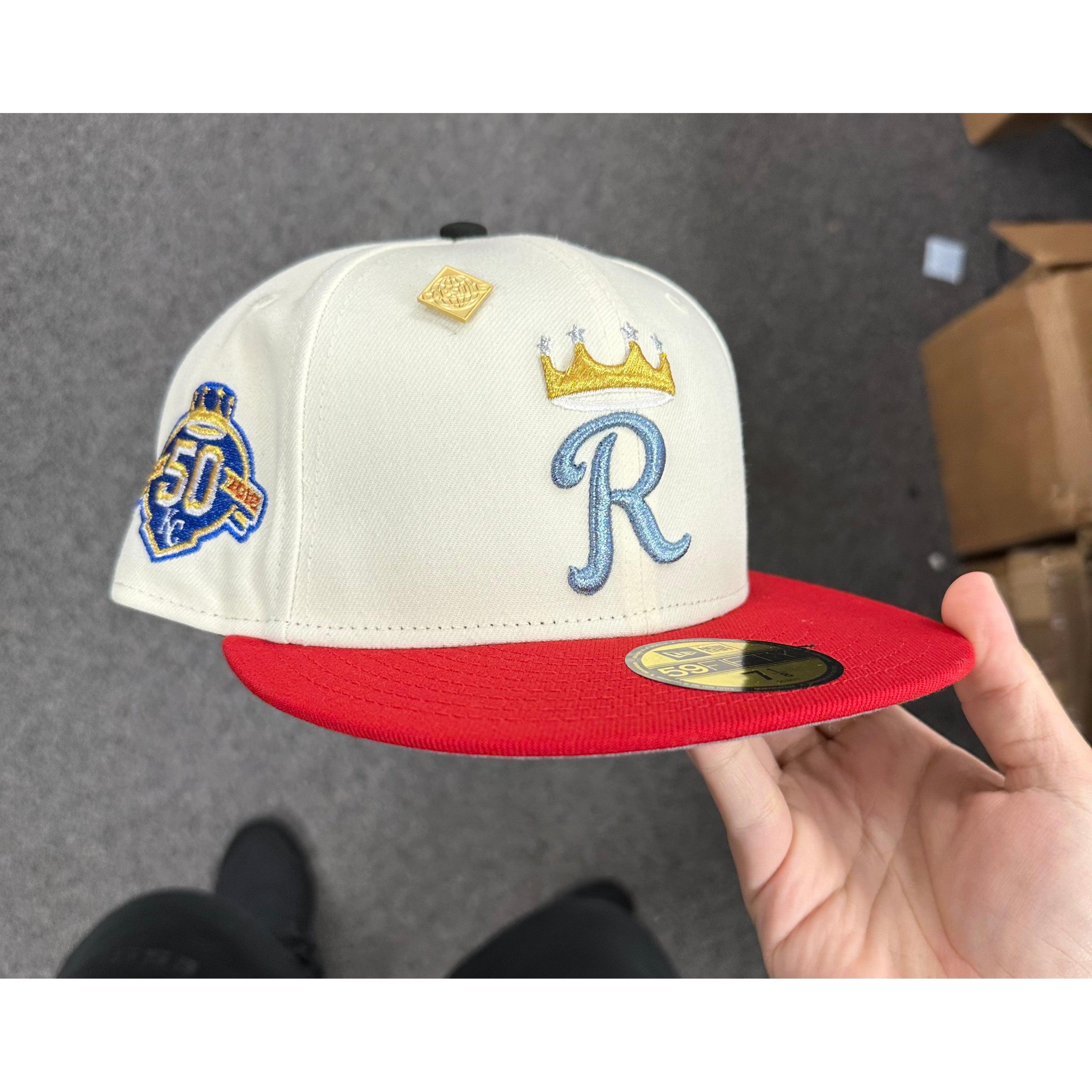 Kansas City Royals 50th Anniversary New Era Fitted Hat