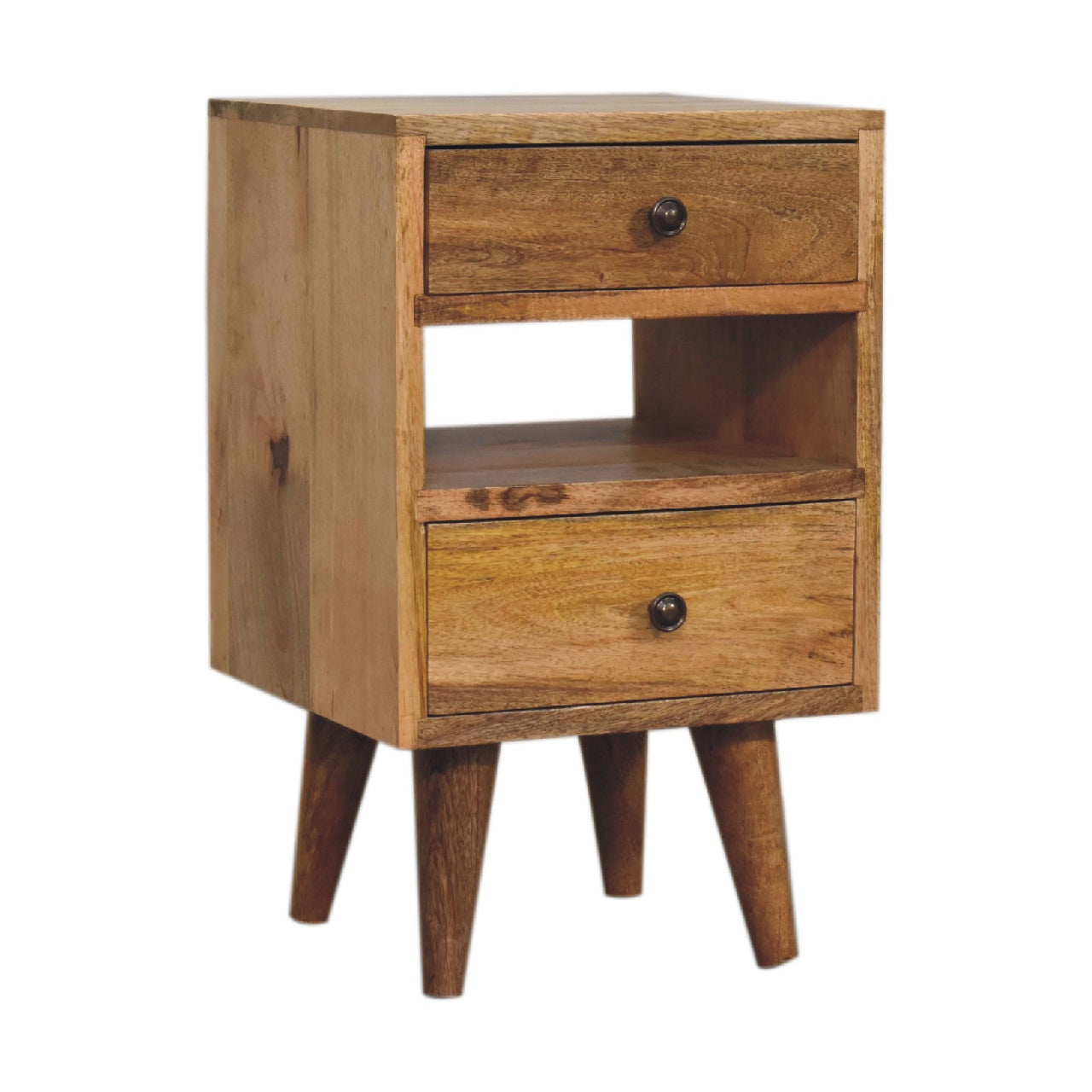 Mini Classic Multi Oak-ish Nightsand