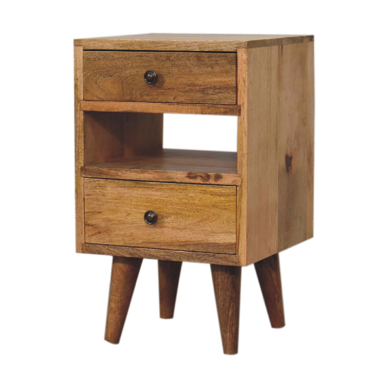 Mini Classic Multi Oak-ish Nightsand