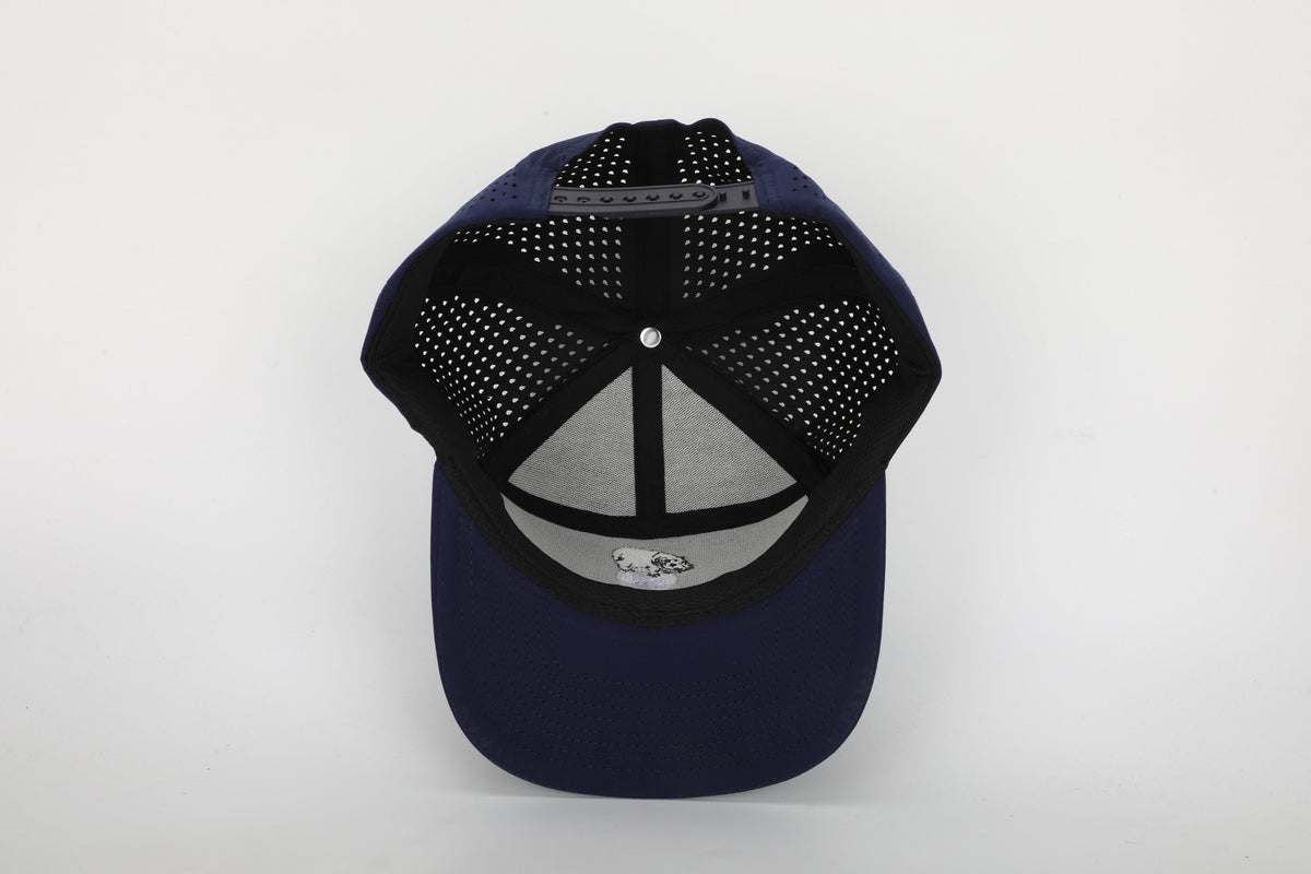 Blue hat