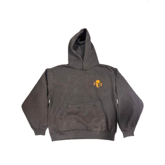 Eric Emanuel x Warren Lotas Slam Dunk Hoodie Stonewashed Black