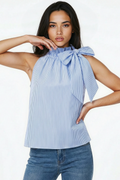 Striped Halter Top
