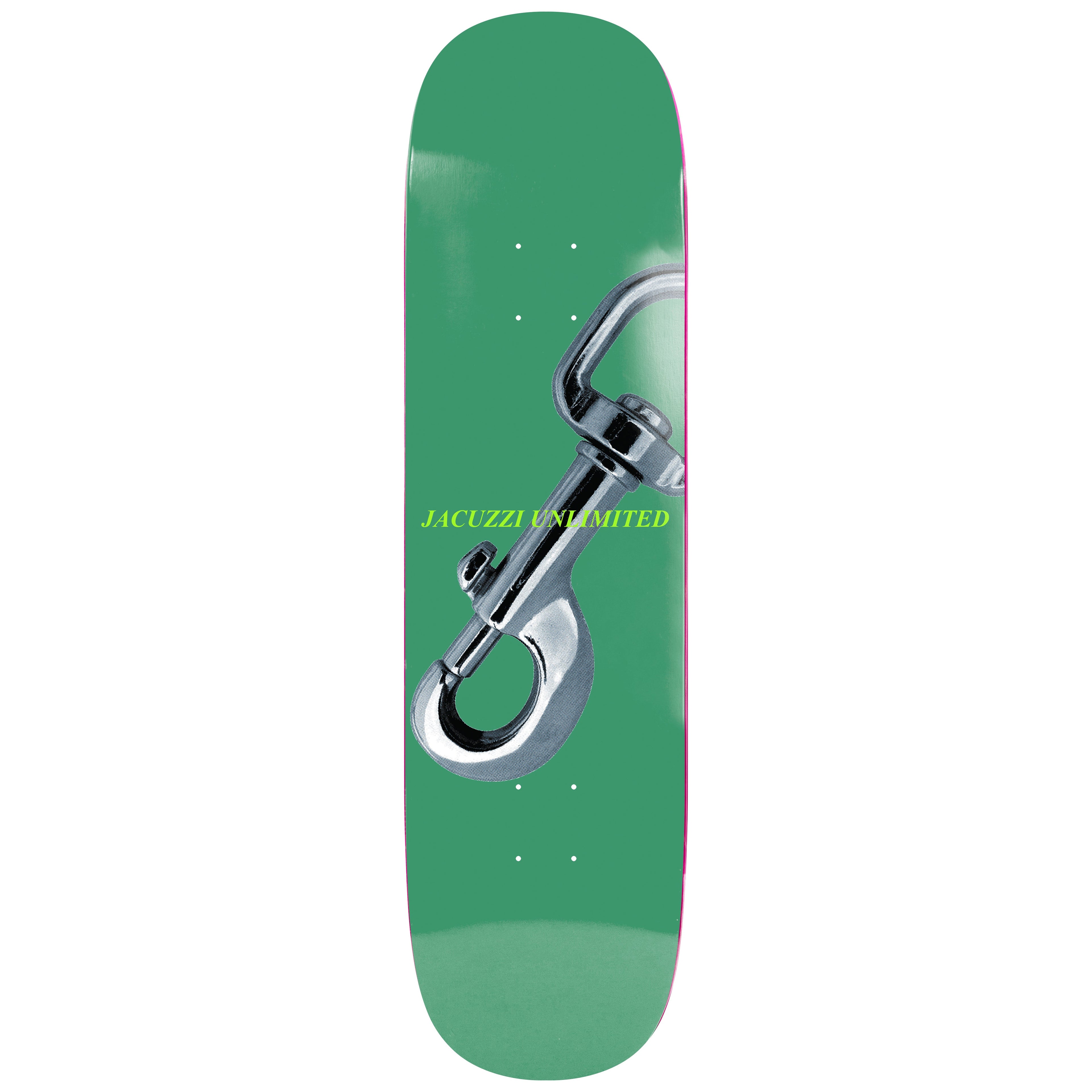 Jacuzzi Carabiner Jet Ski EX7 Green 8.75" Skateboard Deck