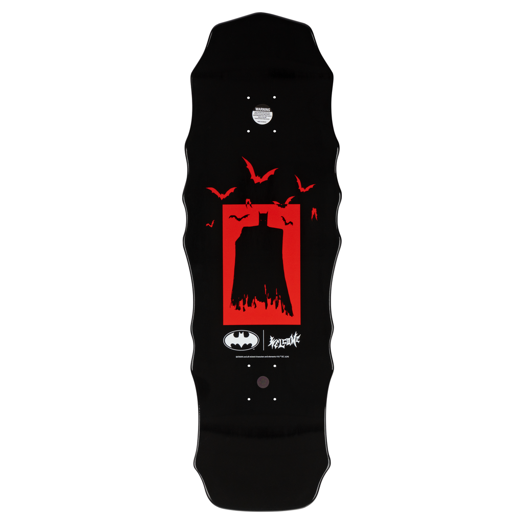 Welcome x Batman Joker on Widow Deck - 10″ Black Dip