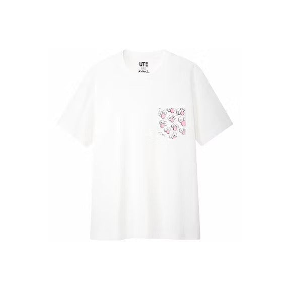 Kaws x Uniqlo BFF Pocket Tee White