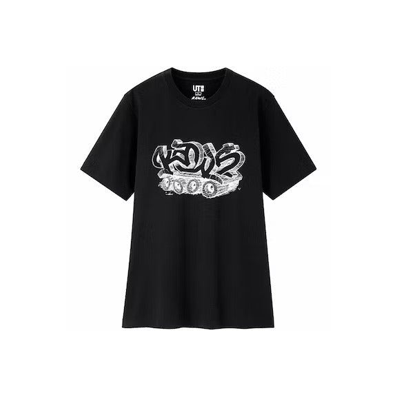KAWS x Uniqlo Wordmark Tee (US Sizing) Black