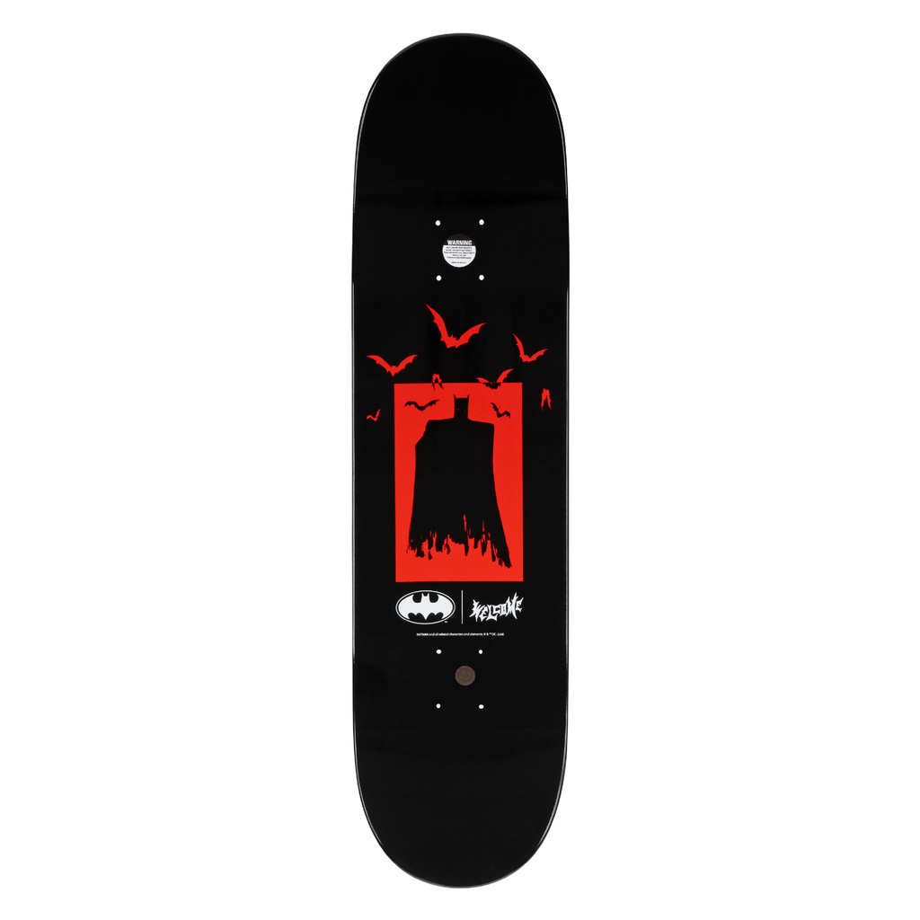 Welcome x Batman Knockout on Popsicle Deck - 8.25″ Red/Black Dip