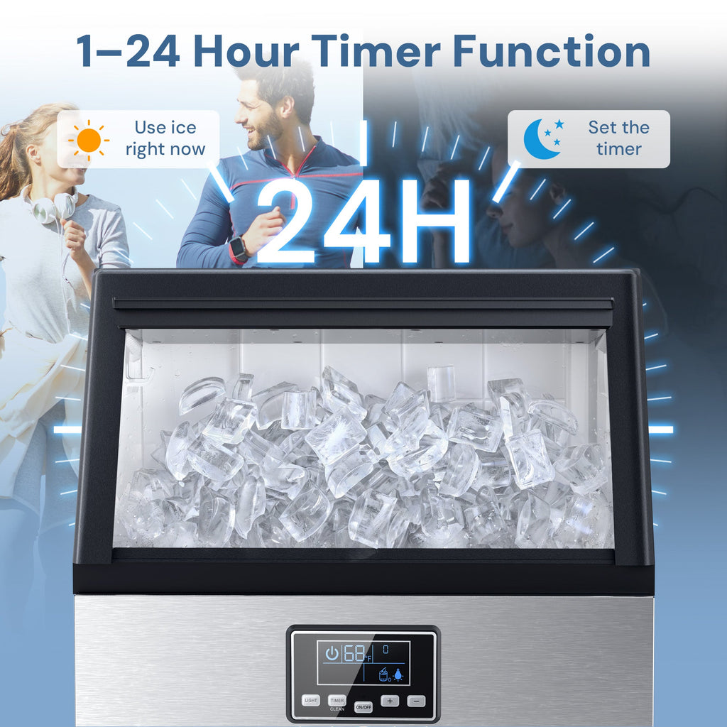100LBS/200LBS/265LBS  Freestanding Commercial Ice Maker Z5845A