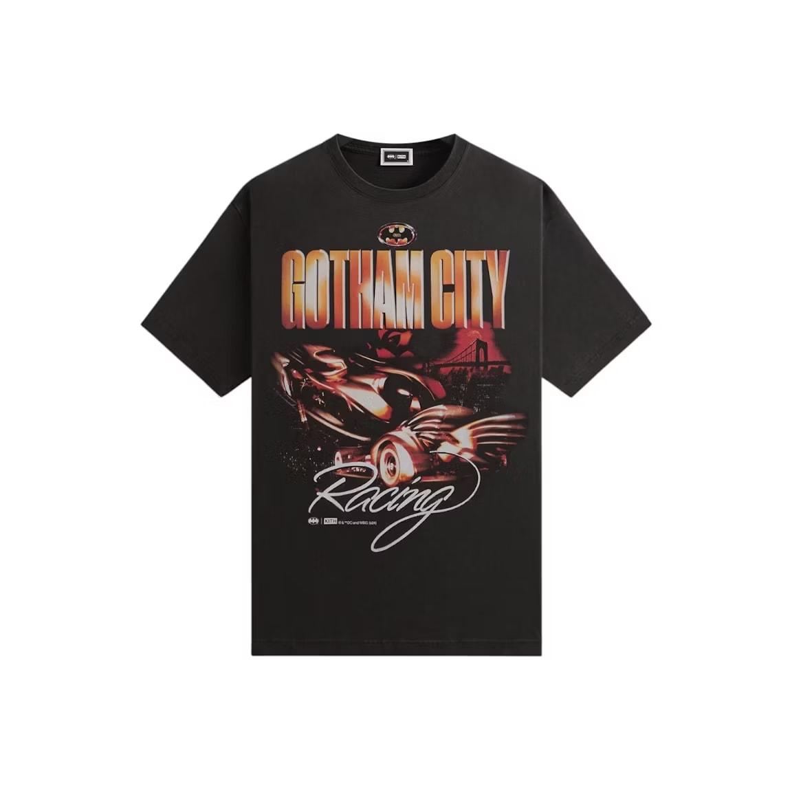 Kith x Batman Batmobile Vintage Tee Black