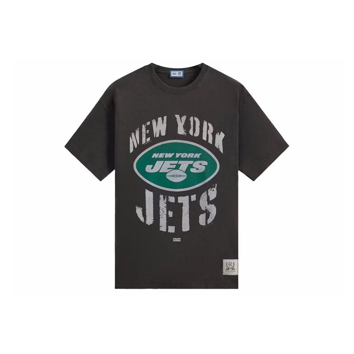 Kith x NFL Jets Vintage Tee Black