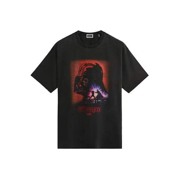 Kith x STAR WARS Darth Vader Poster Vintage Tee Black PH