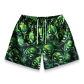 Bravest Studios Skull Shorts (Green)