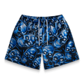 Bravest Studios Blue Skully Shorts