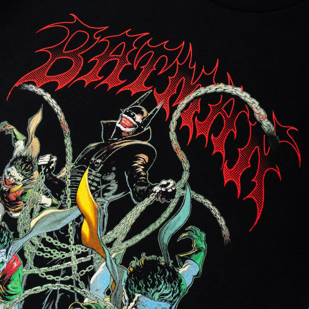 Welcome x Batman Who Laughs Tee - Black