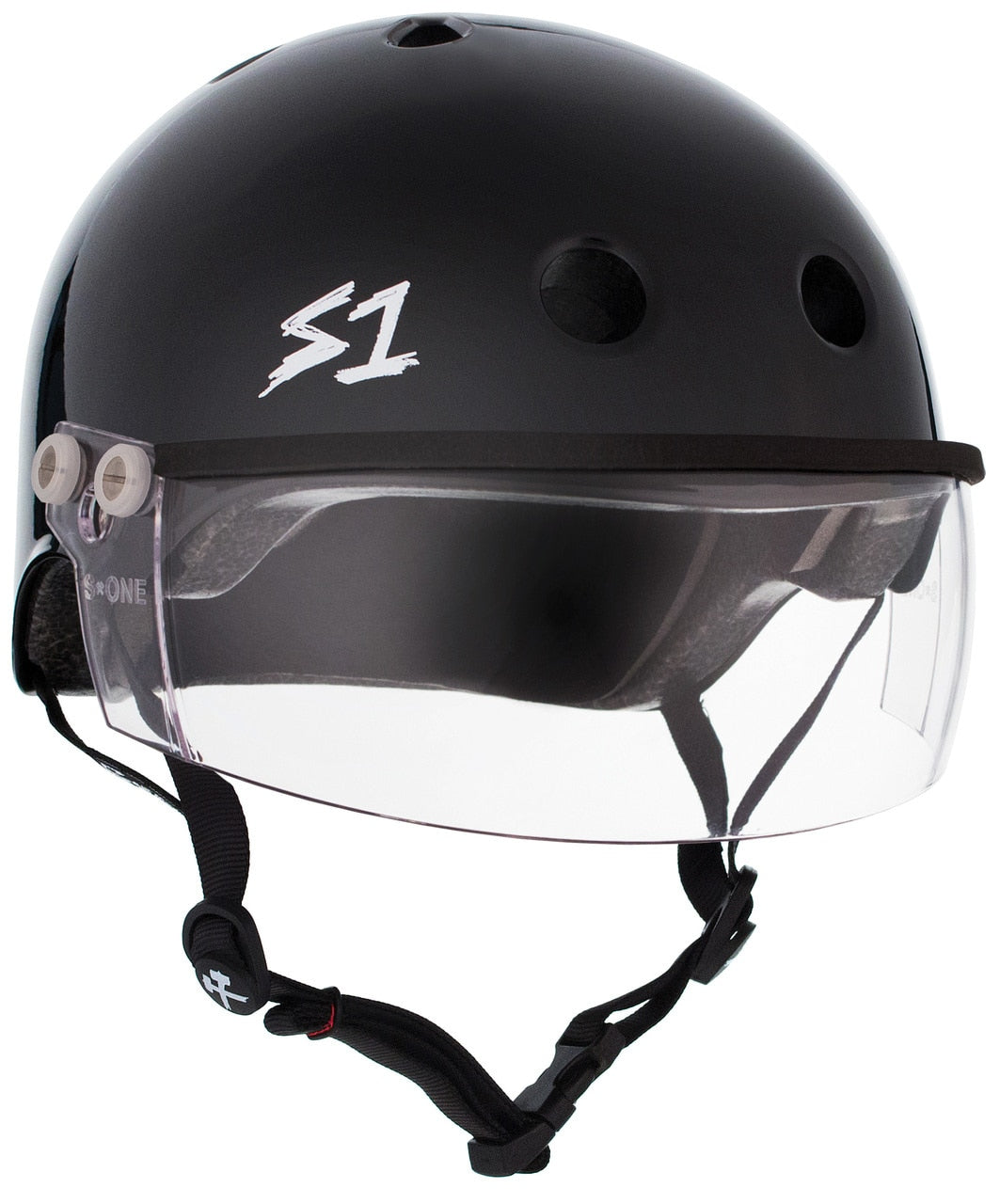 S1 Lifer Visor Gen 2 Helmet - Black Gloss
