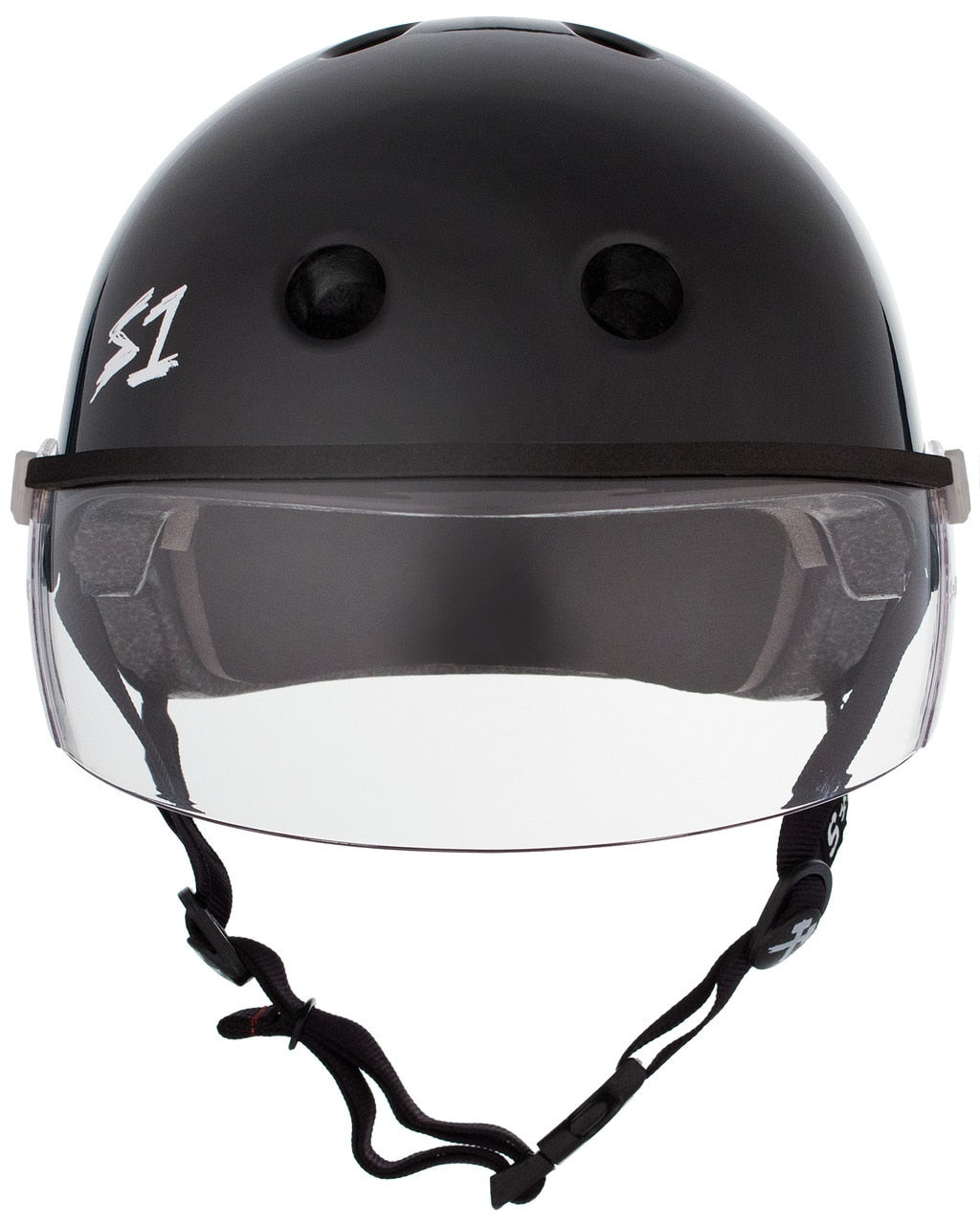 S1 Lifer Visor Gen 2 Helmet - Black Gloss