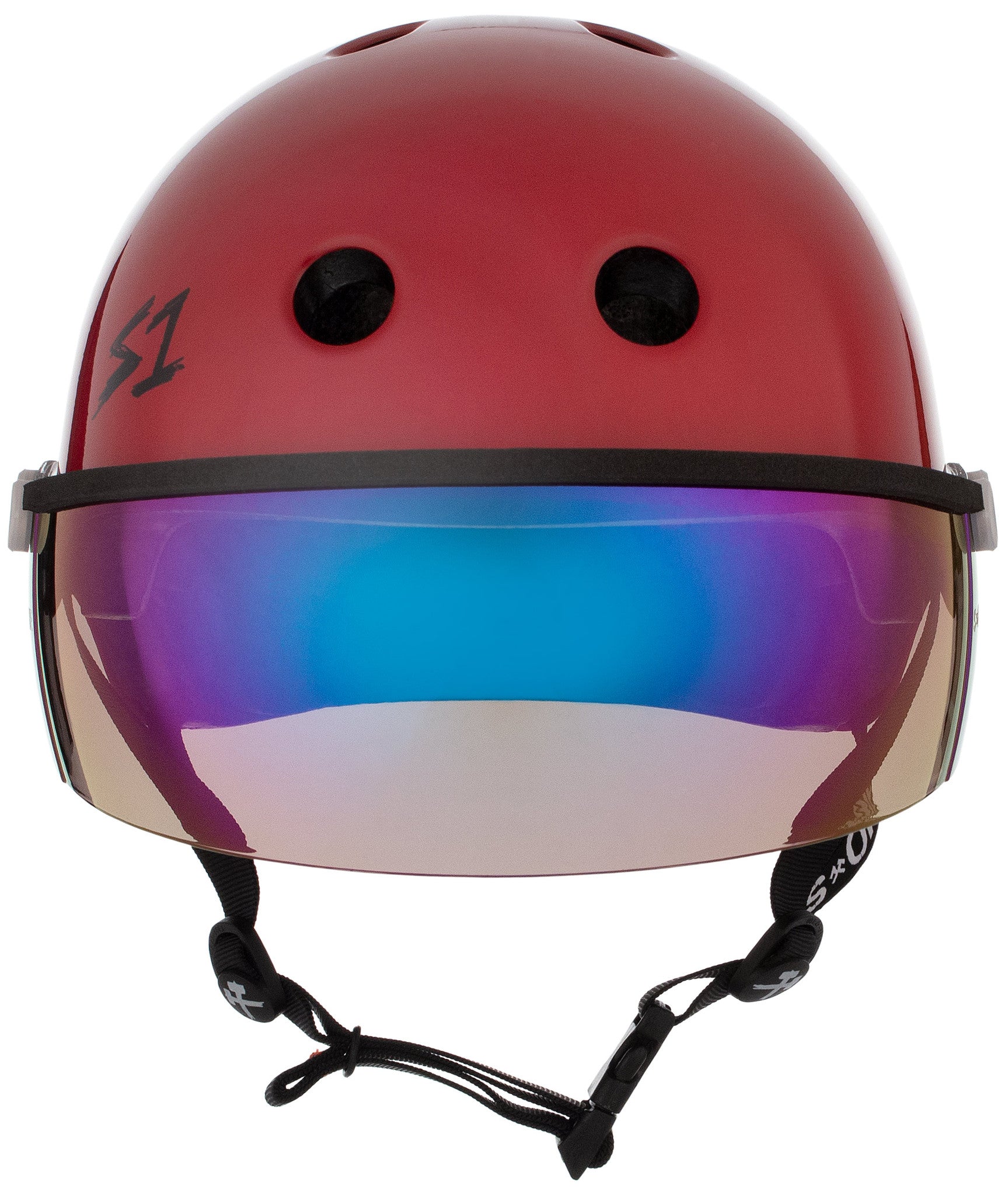 S1 Lifer Visor Gen 2 Helmet - Blood Red Matte