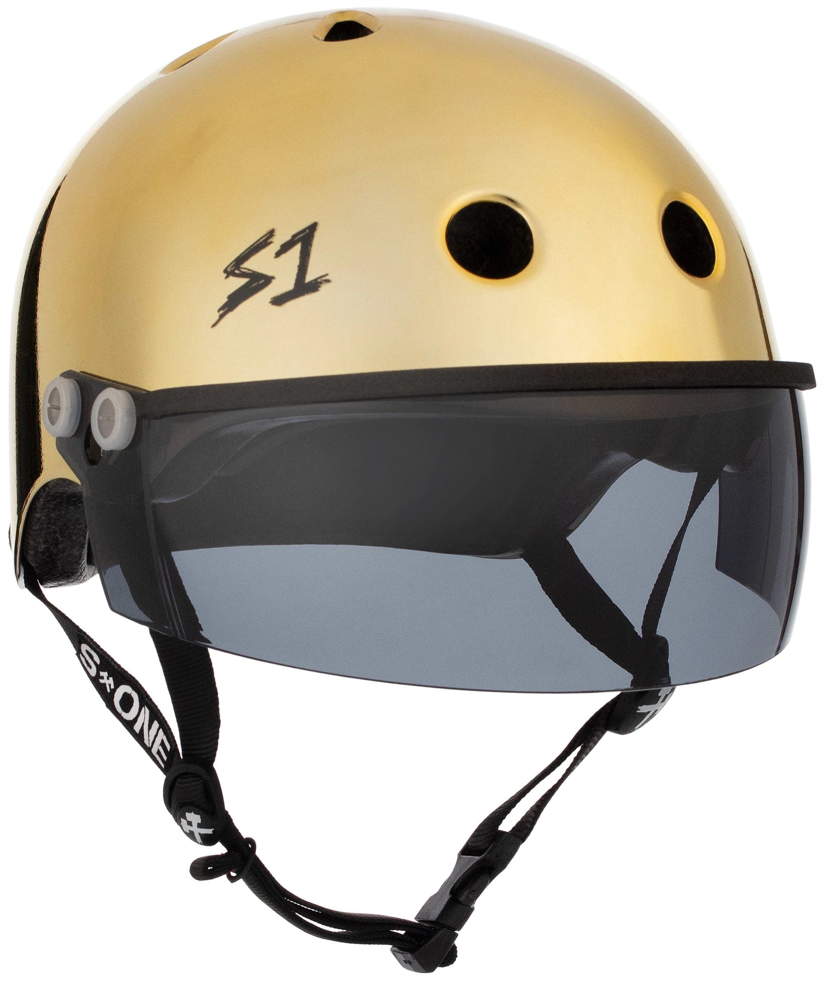 S1 Lifer Visor Gen 2 Helmet - Gold Mirror
