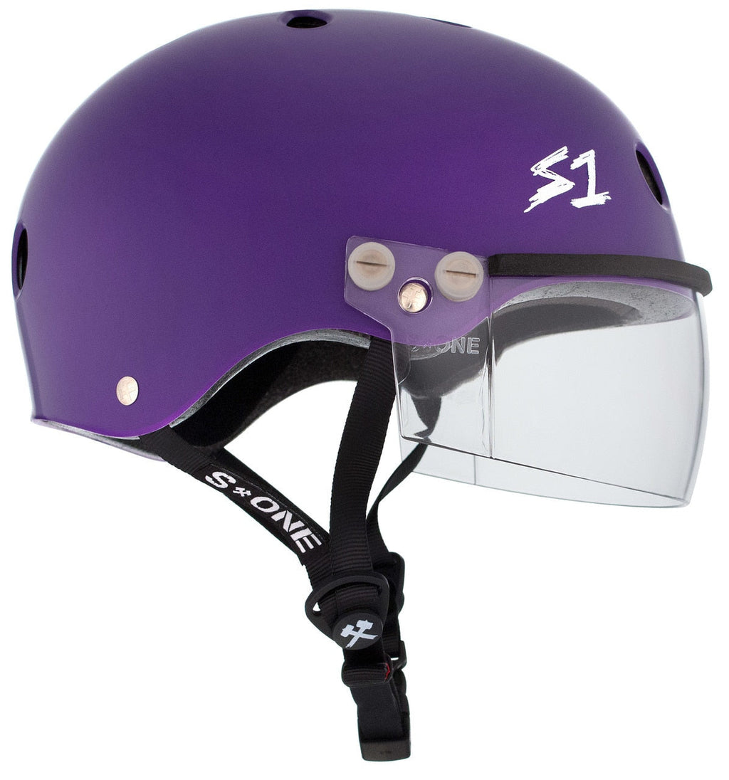 S1 Lifer Visor Gen 2 Helmet - Purple Matte