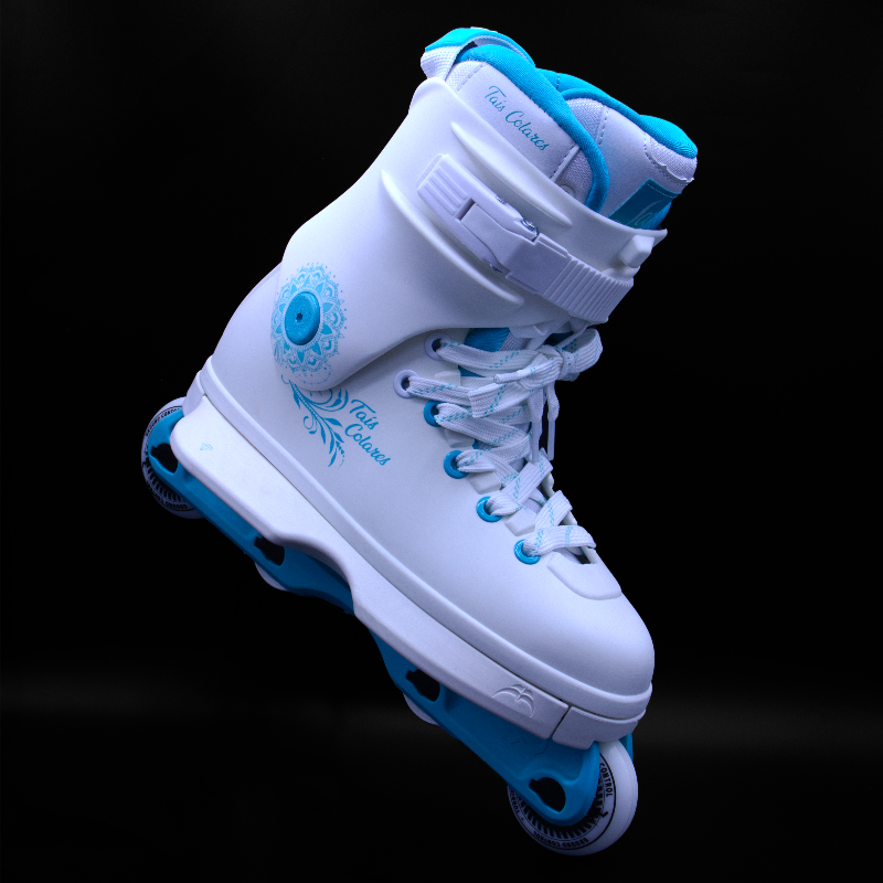 Razors Loca x Tais Colares Pro Aggressive Inline Skate - White