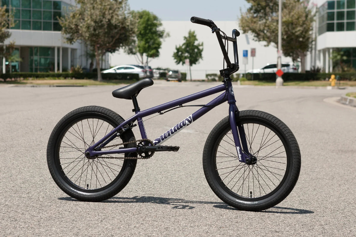Sunday Forecaster Park Maca Perez Grasset Signature 20.5″ Complete BMX Bike - Matte Midnight Purple