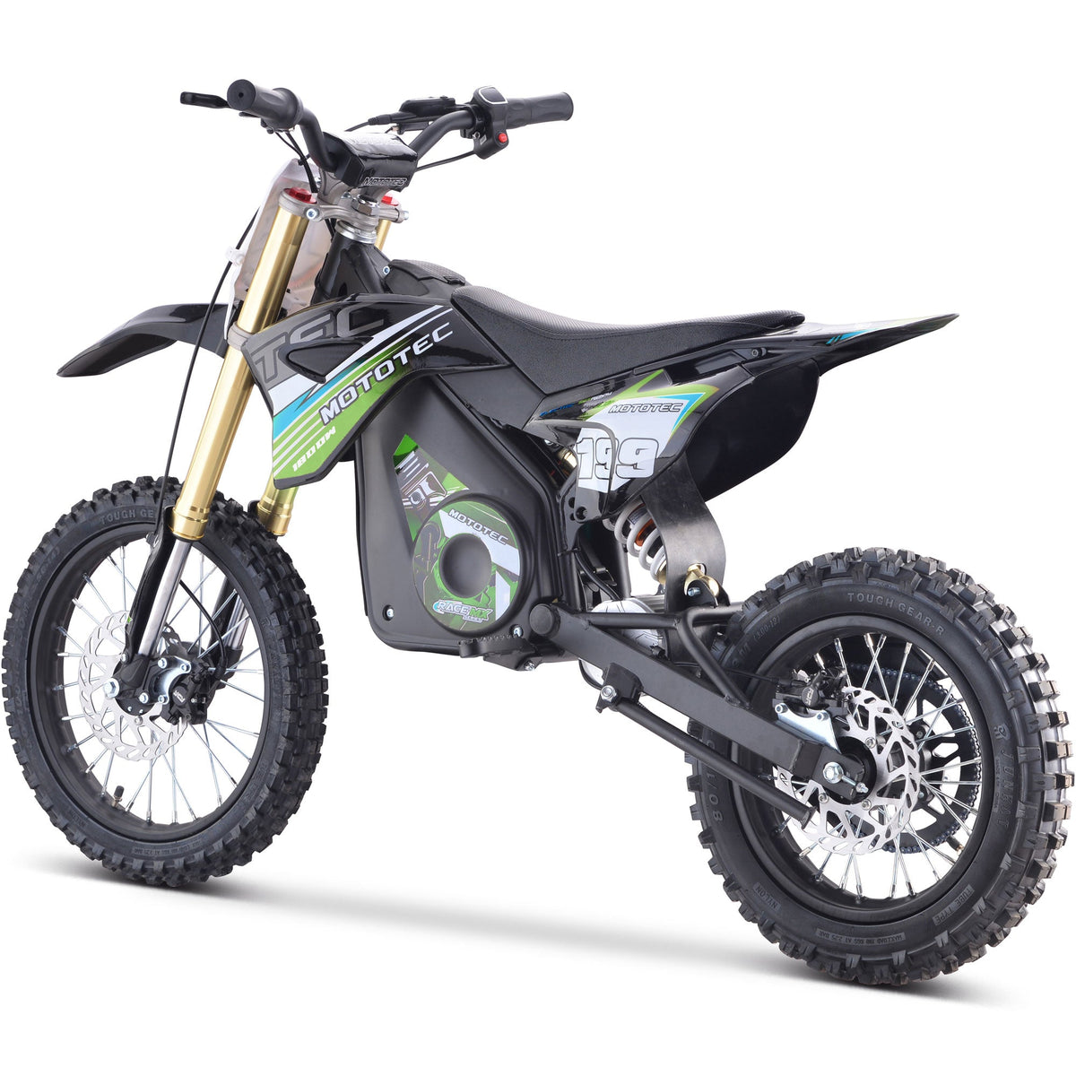 48V 1.8kW Lithium Electric Dirt Bike (2.5 HP equivalent)
