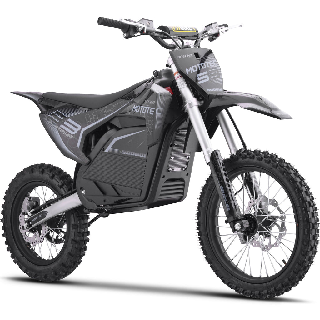 72V 5 kW Electric Dirt Bike (5,000 Watts)