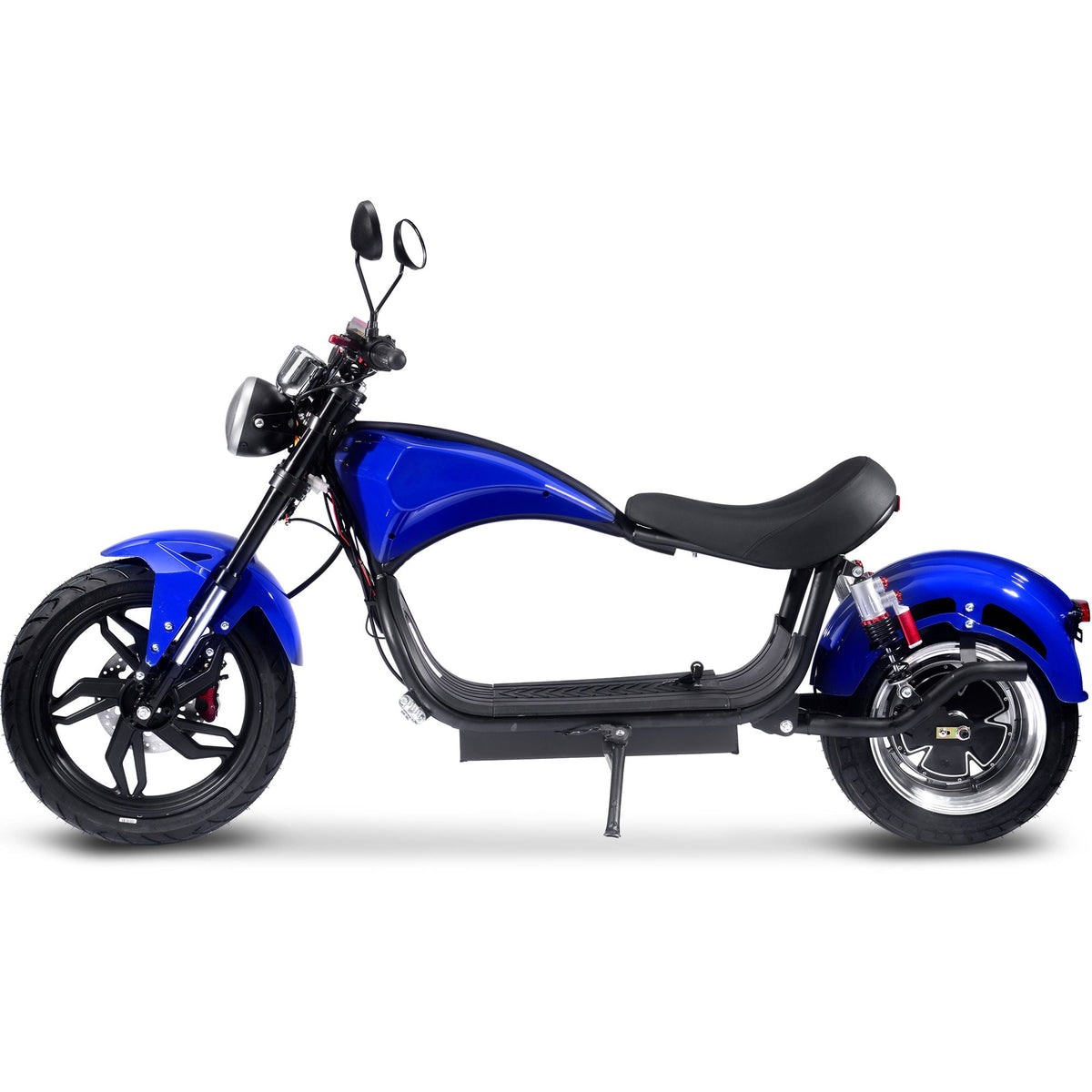 60V 2.5 kW Lithium Chopper Cruiser Bike