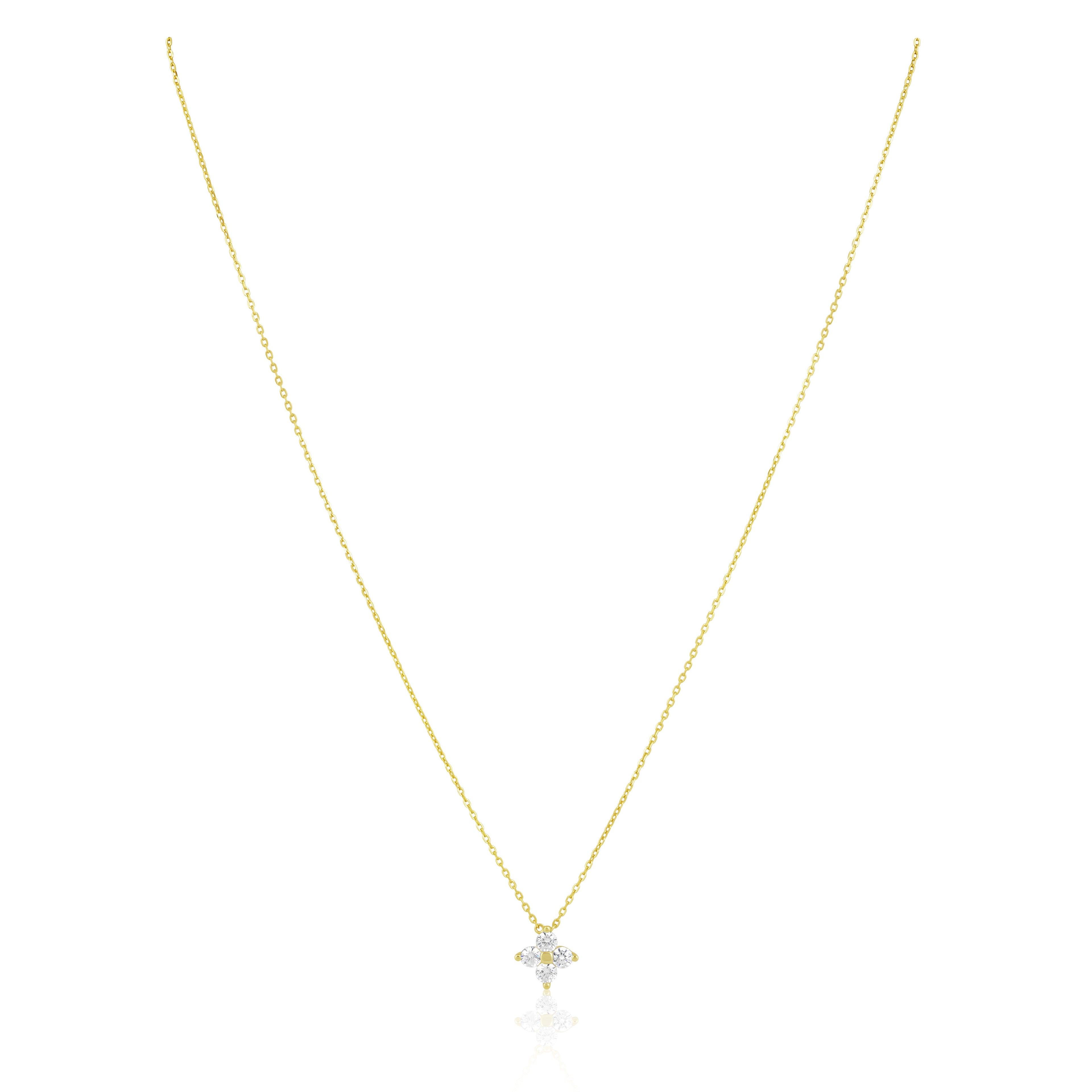 Mae CZ Pendant Necklace