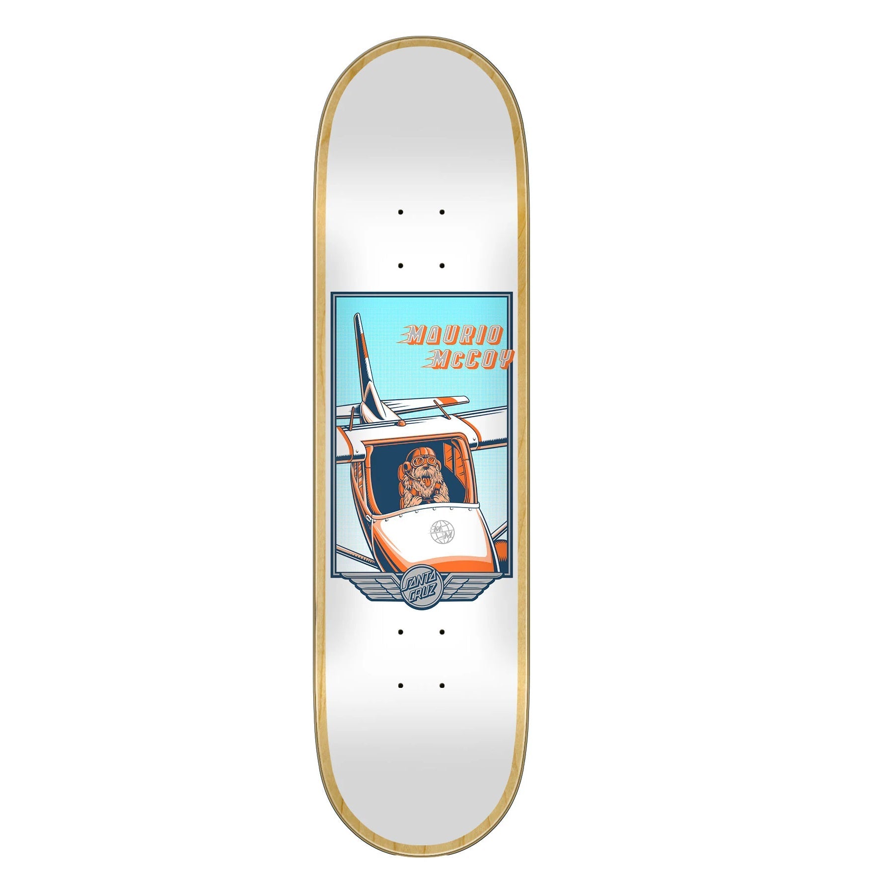 Santa Cruz McCoy Aviator VX Skateboard Deck - 8.25″