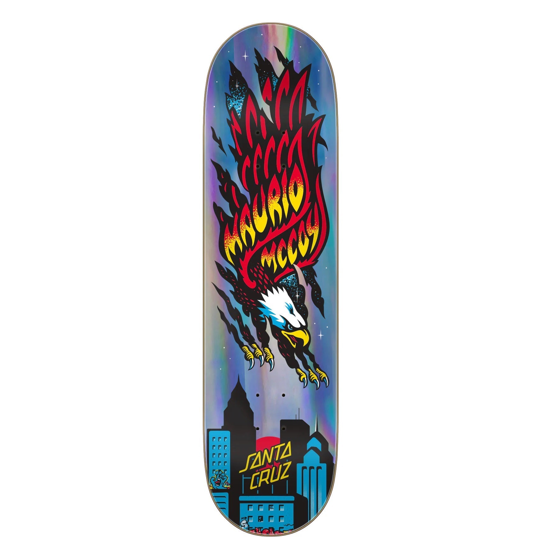 Santa Cruz McCoy Ripping Eagle VX Twin Skateboard Deck - 8.25″