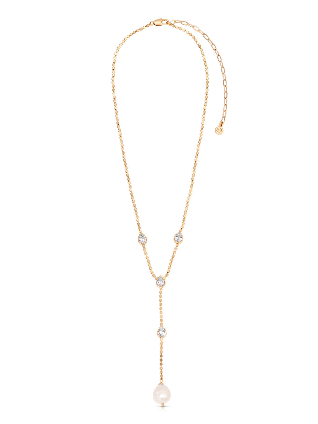 Dripping Crystal Lariat
