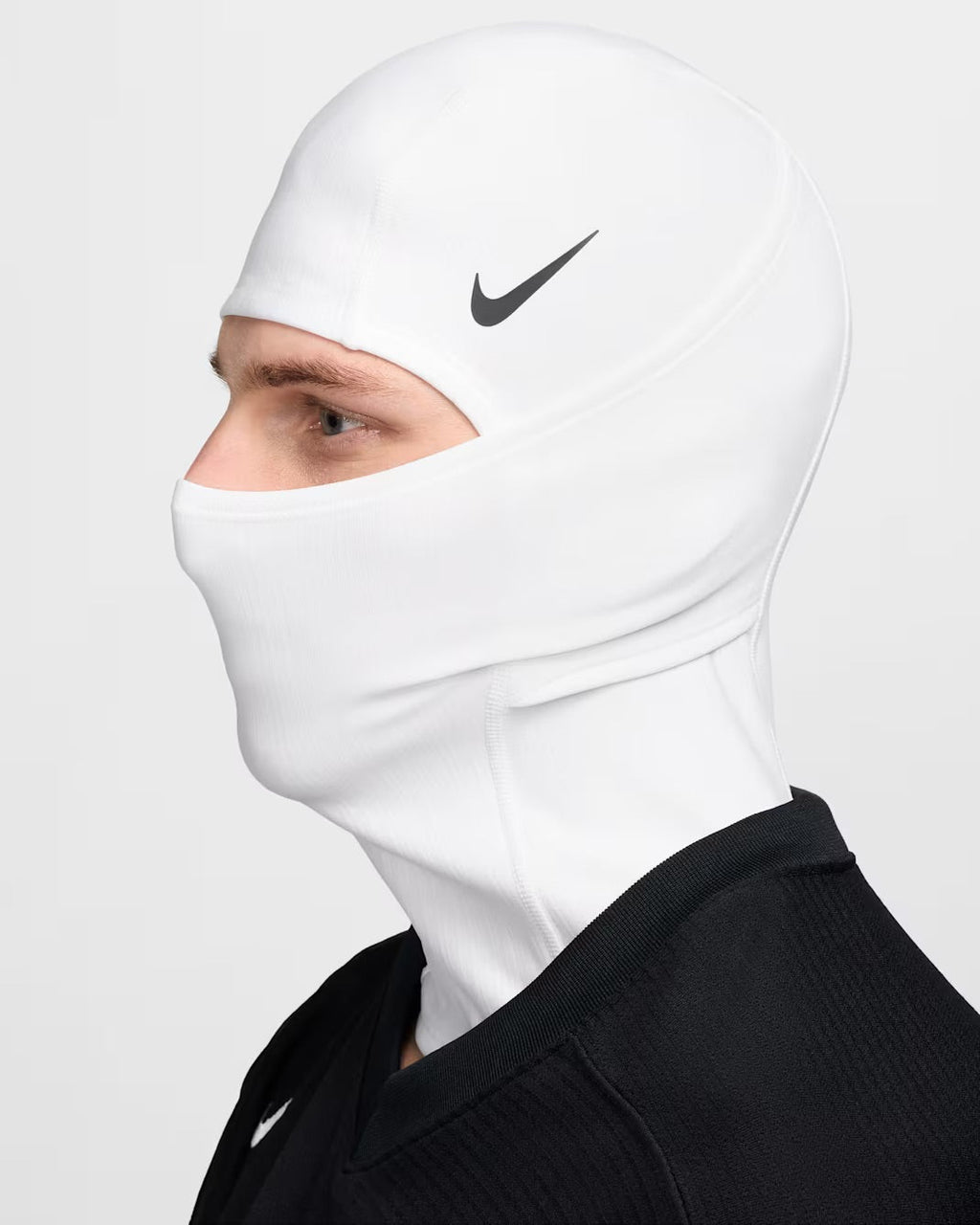 Nike Pro THERMA-FIT Hyperwarm Hood Black/White Ski Mask “Sheisty”